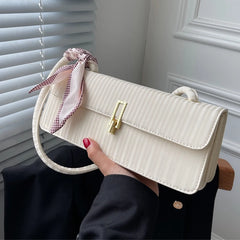 Shoulder Bag Summer Women Texture Pu Leather Underarm Bags All-match Handbags