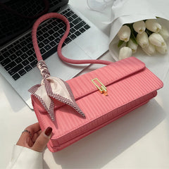 Shoulder Bag Summer Women Texture Pu Leather Underarm Bags All-match Handbags