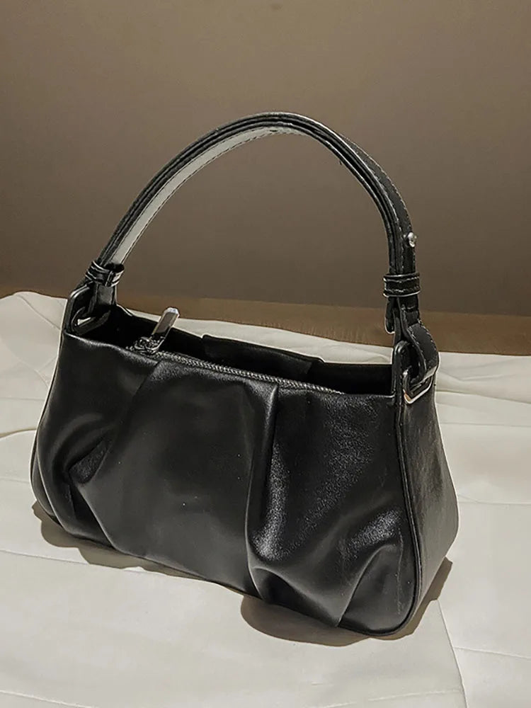 Summer Crossbody Women's Bag Small Flap Solid Shoulder Bag for Women