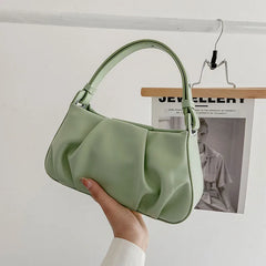 Summer Crossbody Women's Bag Small Flap Solid Shoulder Bag for Women