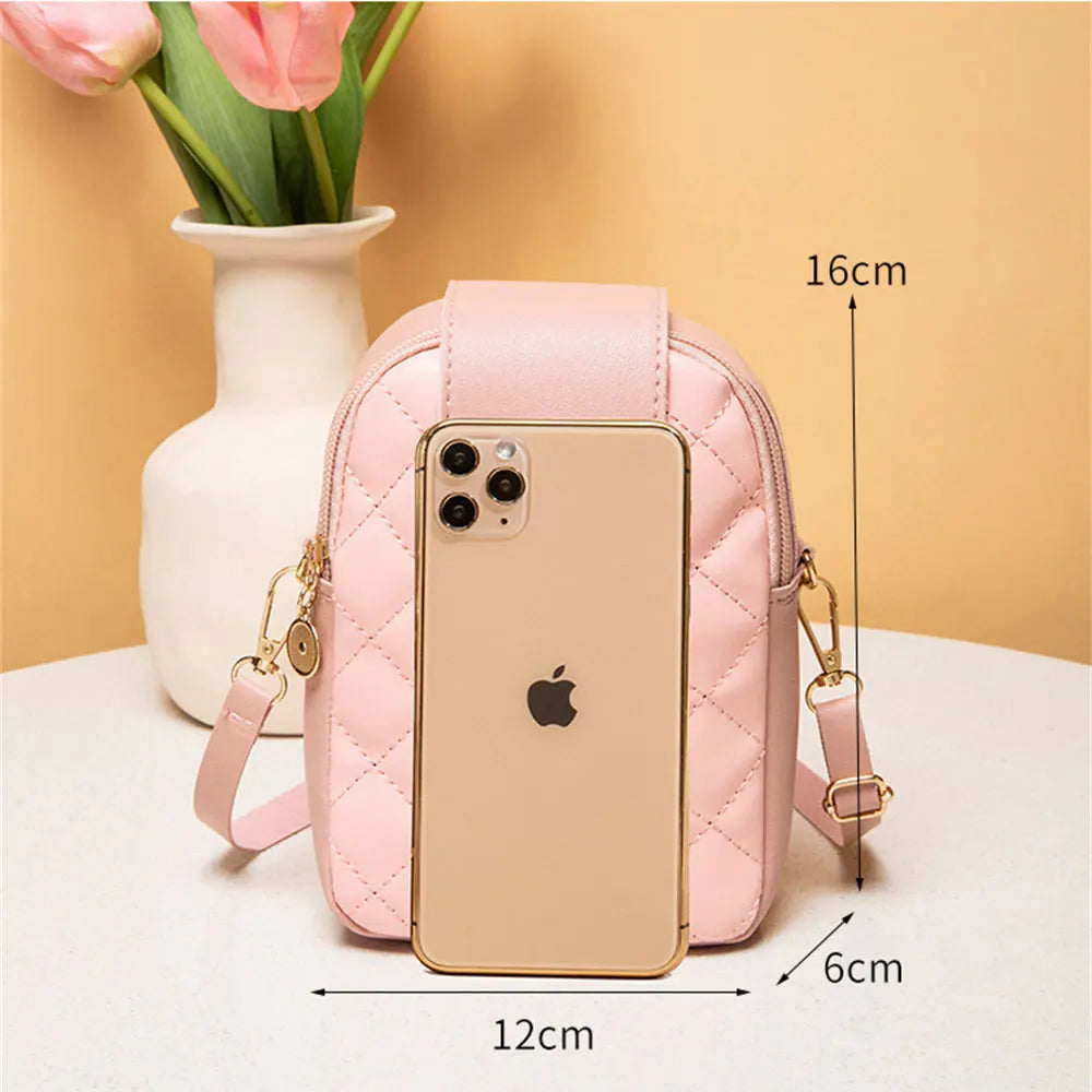 Womens Shoulder Phone Bag Anti Theft Crossbody Purse Wallet