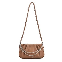 Summer Chain Crossbody Bag Solid Small Flap Women's Handbag