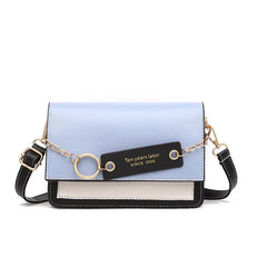 Small Flap Handbags Casual Shoulder Messenger Bag PU Leather Sling Bags For Girl