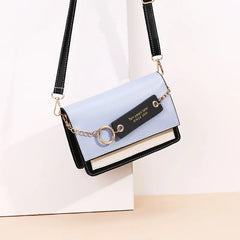 Small Flap Handbags Casual Shoulder Messenger Bag PU Leather Sling Bags For Girl