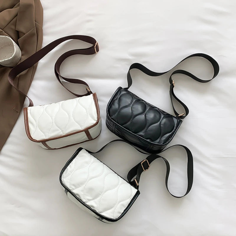 Small Shoulder Crossbody Bags for Ladies Pu Leather High Woman