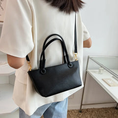 Summer Crossbody Tote Handbags Solid Color Shoulder Bag for Women