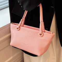 Summer Crossbody Tote Handbags Solid Color Shoulder Bag for Women