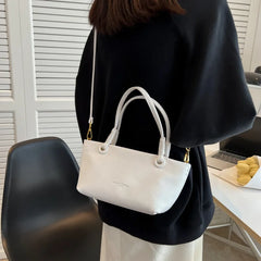 Summer Crossbody Tote Handbags Solid Color Shoulder Bag for Women