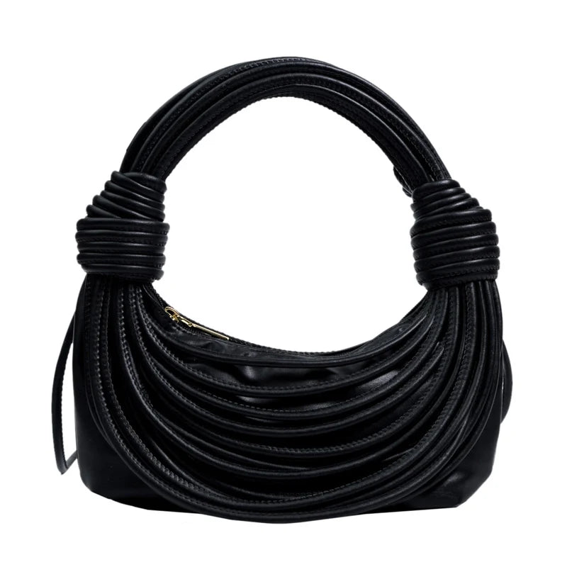 Wire Bundle Weaving Shoulder Bag for Women Ladies Handbags