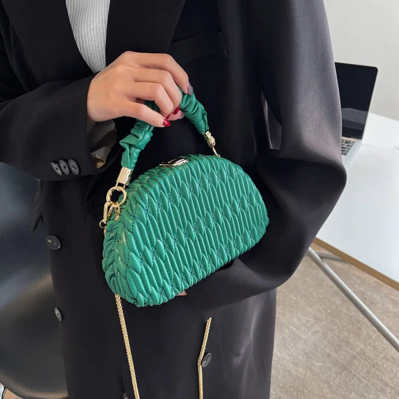 Shell Crossbody Bag Party Clutch Handbag Purse Chain Shoulder Bags