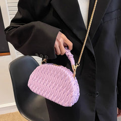 Shell Crossbody Bag Party Clutch Handbag Purse Chain Shoulder Bags