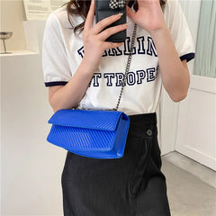 Women Flap Bag Chain Shoulder Bag Crossbody Handbag