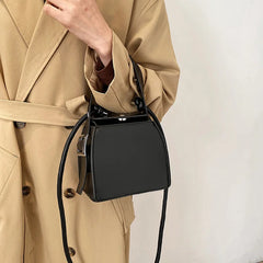 Women PU Leather Handbag Shoulder Messenger Bag Small Clutch Purse Totes