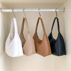 Women Soft Pu Leather Handbags Large Capacity Daily Casual Totes