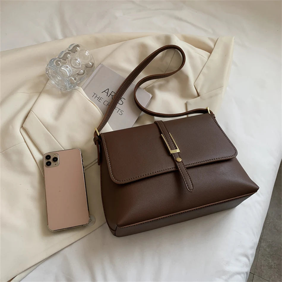 Women Shoulder Bags PU Leather Crossbody Messenger Bags for Female