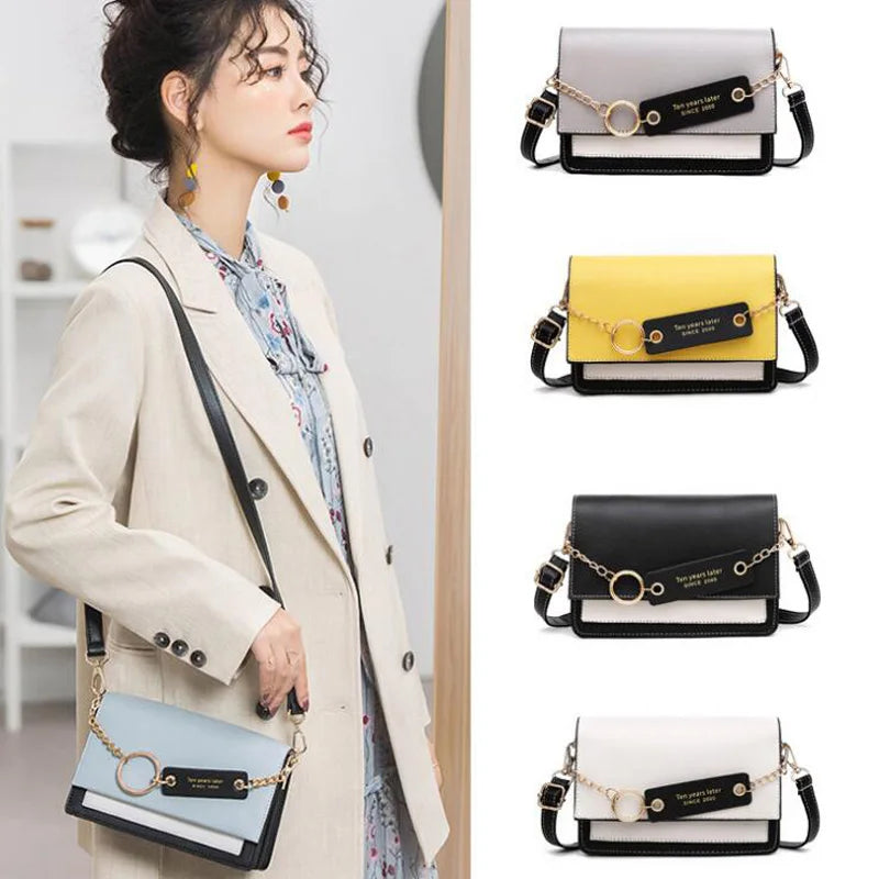 Women Shoulder Bags High PU Leather Handbag Crossbody Messenger Bags