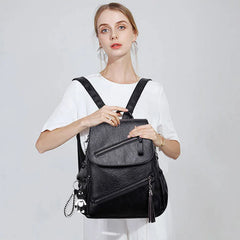 Women Travel Backpack High Pu Leather Women Backpack Girls School Backpack