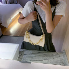 Crocodile Pattern Shoulder Bag Underarm Bag Fashionable Niche