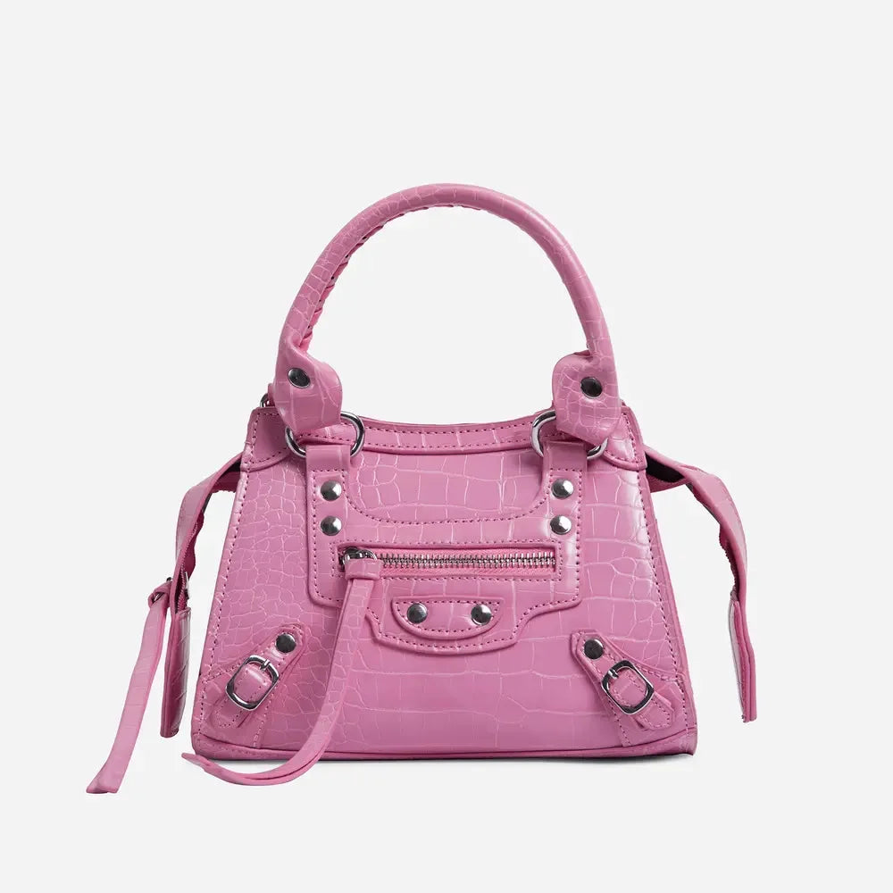 Leather Crossbody Bag For Women Satchel Handbag Shoulder Messenger Hobo Bag