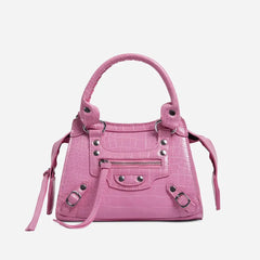 Leather Crossbody Bag For Women Satchel Handbag Shoulder Messenger Hobo Bag