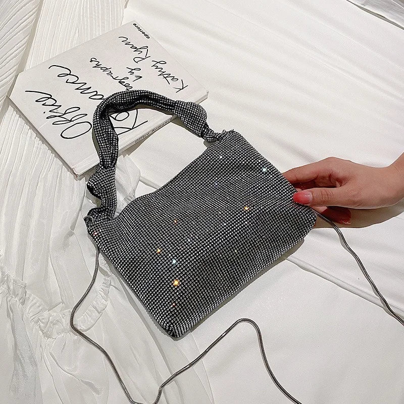 Shinny Rhinestone Diamond Bag Women Evening Party Handbag