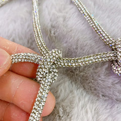 Diamonds Shoulder Bags Women Fur Fluffy Party All-match Vintage Winter Handbags