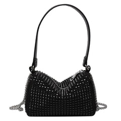 Diamonds Shoulder Hobo Bag Women Handbag Shinny Rhinestone Crossbody Bag