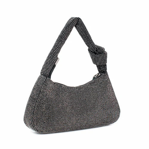 Diamonds Women Shoulder Bags Handbags Baguettes Shape Messenger Bag