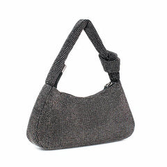Diamonds Women Shoulder Bags Handbags Baguettes Shape Messenger Bag