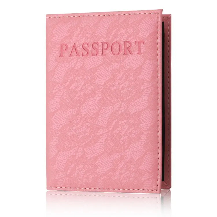 Pink World Universal Travel Passport Cover Holder Case