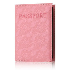 Pink World Universal Travel Passport Cover Holder Case