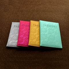 Pink World Universal Travel Passport Cover Holder Case