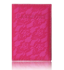Pink World Universal Travel Passport Cover Holder Case