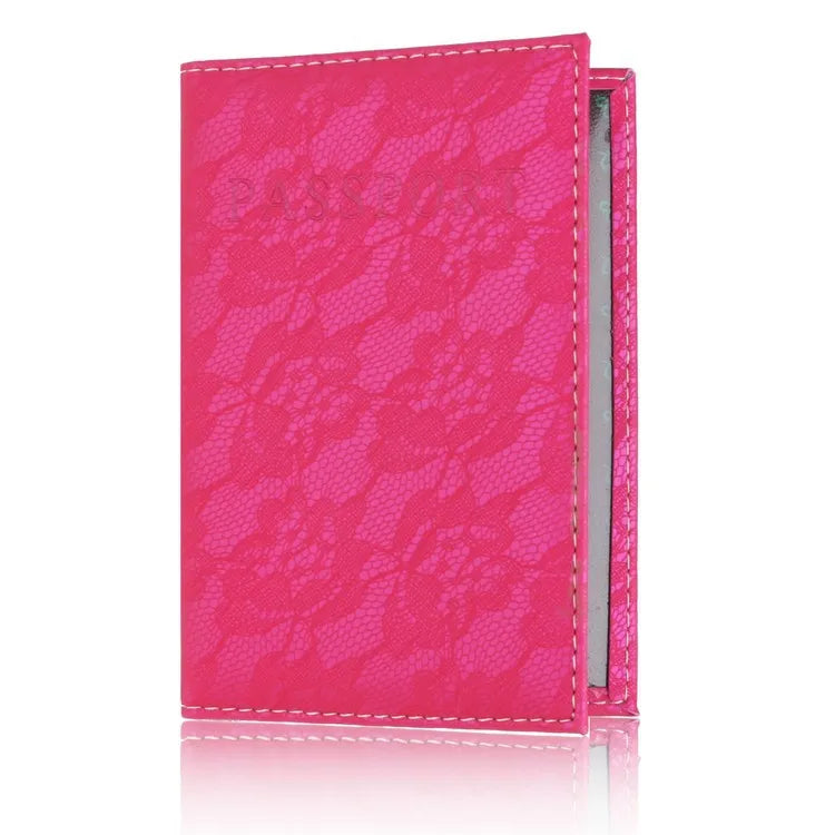 Pink World Universal Travel Passport Cover Holder Case