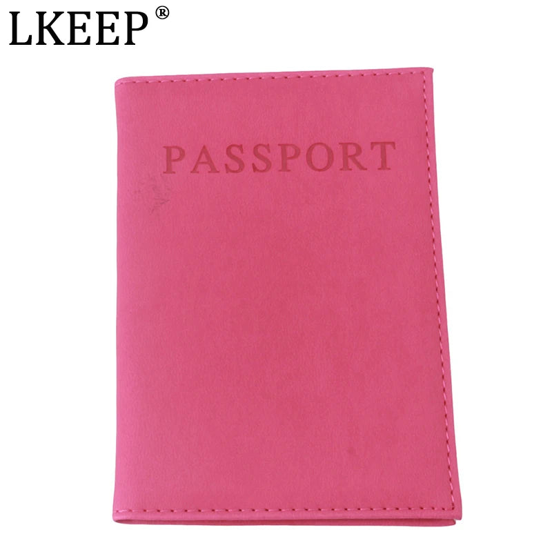 Women Passport Cover Universal Travel Ticket Holder Case