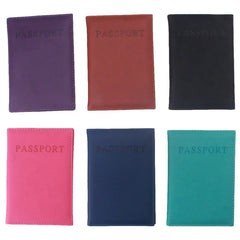 Women Passport Cover Universal Travel Ticket Holder Case