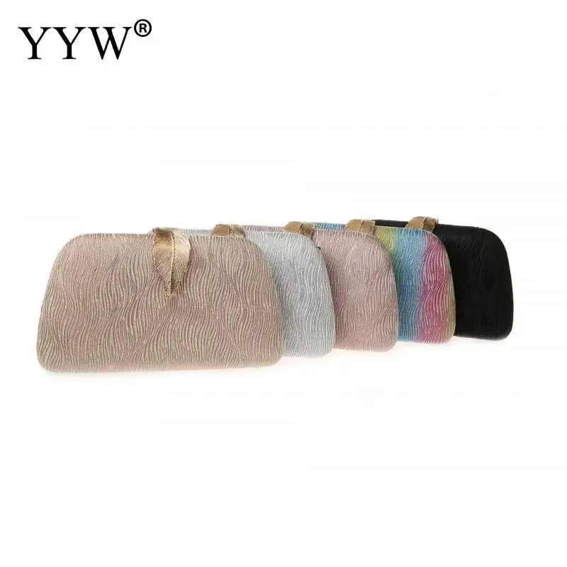 Small Clutch Purses for Women Wedding Evening Party Handbags Leaves Clasp