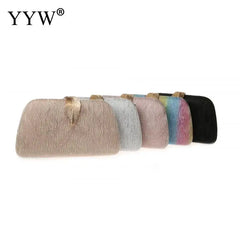 Small Clutch Purses for Women Wedding Evening Party Handbags Leaves Clasp