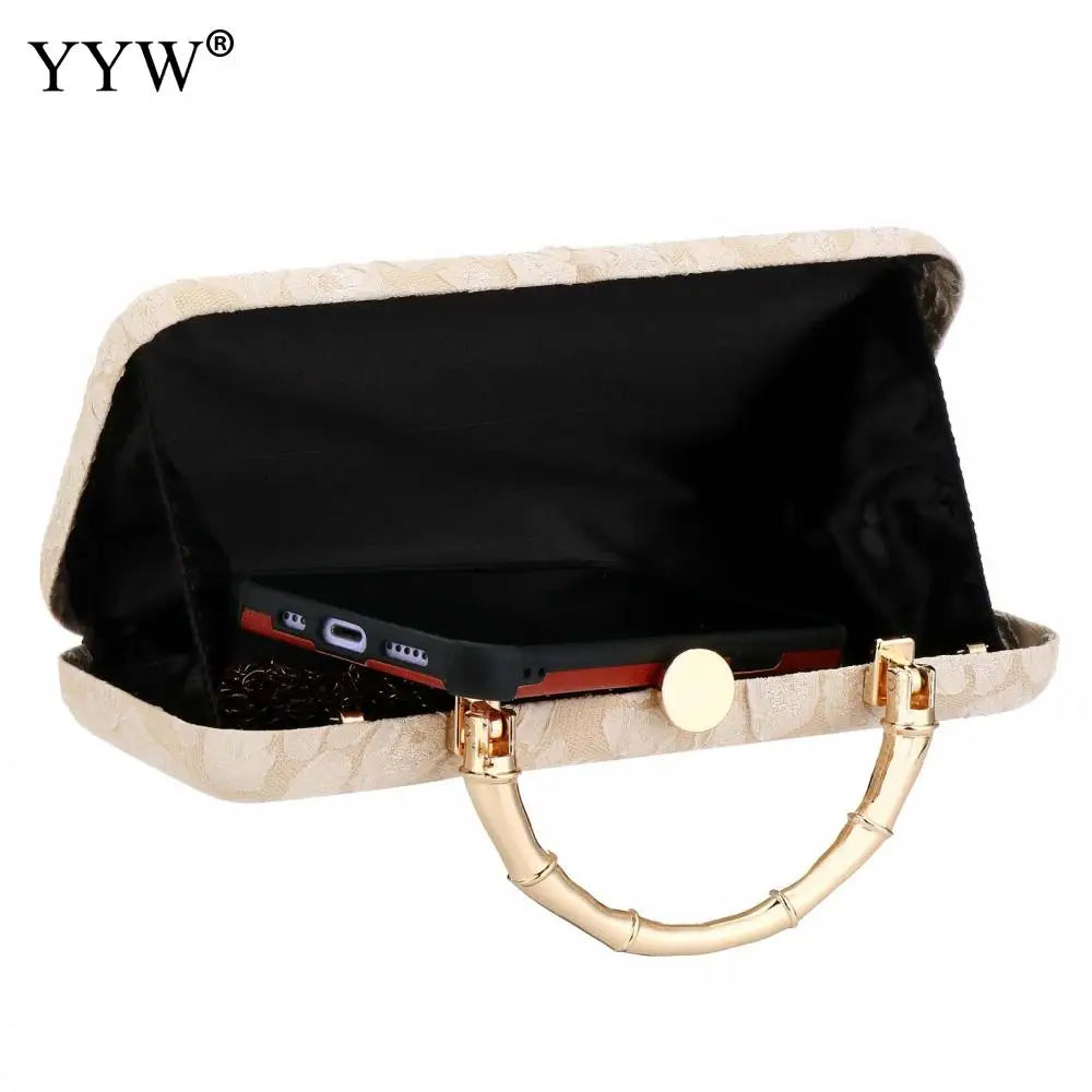 Lace Clutches Evening Handbag Shoulder Crossbody Bag Banquet Purse Wallet