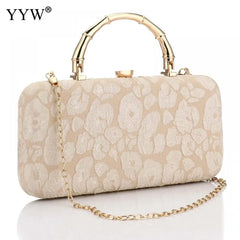 Lace Clutches Evening Handbag Shoulder Crossbody Bag Banquet Purse Wallet