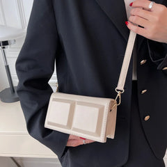 Summer Crossbody Shoulder Bag Women Small Flap Handbag Solid