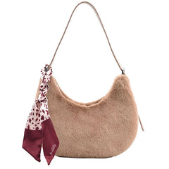Furry Bags Female Messenger Bag Shoulder Handbag
