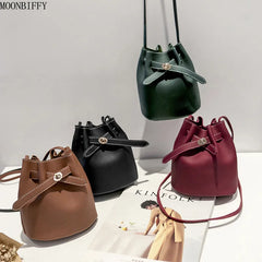 Vintage Bucket Bag Women Crossbody Retro Shoulder Tote