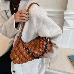 Small PU Leather Women Shoulder Crossbody Bag Winter Handbags Purses