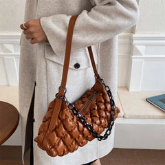 Small PU Leather Women Shoulder Crossbody Bag Winter Handbags Purses