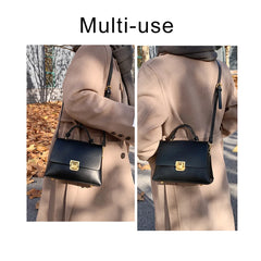 Women's Leather Tote Bag Large Capacity Shoulder Messenger