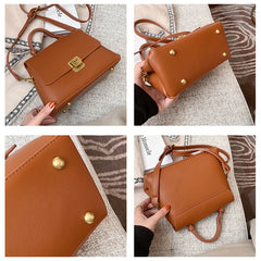 Women's Leather Tote Bag Large Capacity Shoulder Messenger