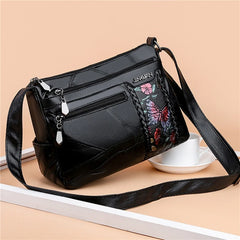 Floral Print Crossbody Bag Women's Shoulder Bag
