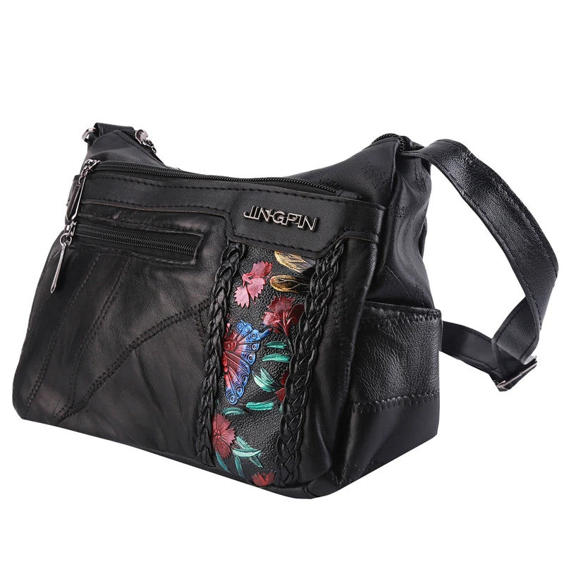 Floral Print Crossbody Bag Women's Shoulder Bag