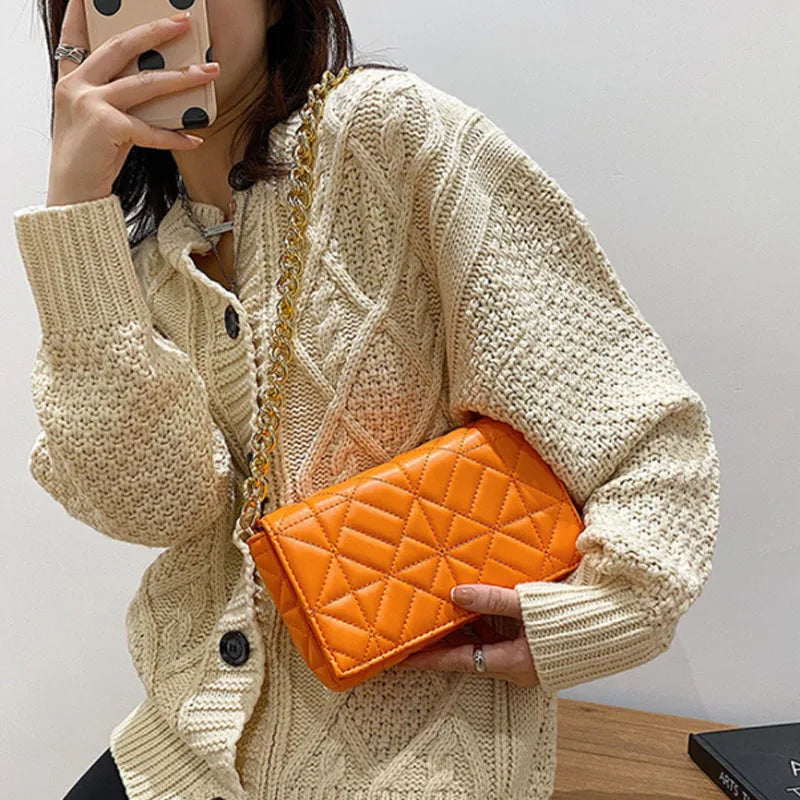 Chain Underarm Bags Armpit Shoulder Totes Handbag Shoulder Bag